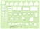 Alvin TD444 House Plan and Plumbing Template