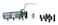 Faller 222194 Oil Tank EraIII Weathered N Scale Building Kit