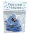 Beba Bean  Peepee Teepee for the Sprinkling WeeWeee Baby Pee Shield  Airplane Design  5 pack