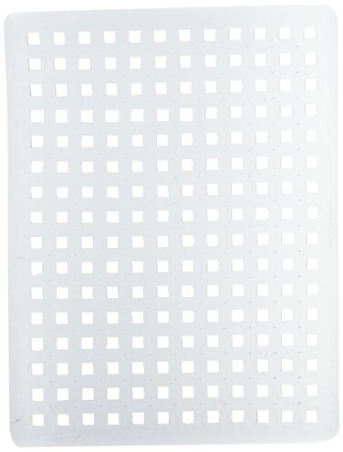 Sink Mat  Medium Crystal Clear PVC Sink Protector by Better Housewares Size 16 x 12 x 1