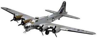 Level 4 Model Kit Boeing B17G Flying Fortress Bomber Aircraft 148 Scale Model by Revell