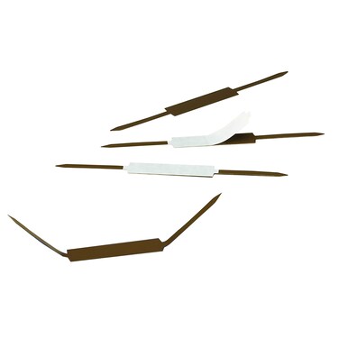 Smead SelfAdhesive Fastener 2 Capacity Brown 100 per Box 68220