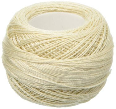 DMC 116 12Ecru Pearl Cotton Thread Balls Ecru Size 12