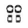 London Aluminum Rail Brackets