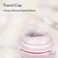 RePlay 8oz Transition Sippy Cups for Baby Toddler Trainer with Handle Medical Grade Silicone Soft Spout  Travel Lid Easy to Hold Hourglass Shape Made in USA from Recycled Milk Jugs  Ice Pink