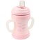 RePlay 8oz Transition Sippy Cups for Baby Toddler Trainer with Handle Medical Grade Silicone Soft Spout  Travel Lid Easy to Hold Hourglass Shape Made in USA from Recycled Milk Jugs  Ice Pink