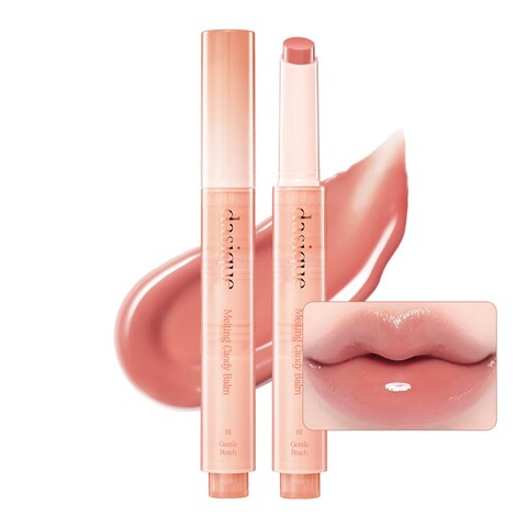 Dasique Melting Candy Balm 09 Lychee Cream  Glossy Balm  Moisturizing  For dry Lips  Vegan