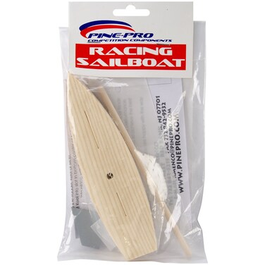 Pinepro Car Derby Racing Sailboat