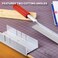 Excel Blades Metal Mitre Box  Small 6Inch Aluminum and Steel Tool for Wood Plastic and Soft Metals 2 Cutting Angles