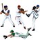 Beistle 4Pack Baseball Cutouts 20Inch