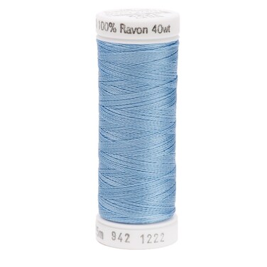 Sulky Rayon Thread for Sewing 250Yard Light Baby Blue