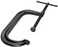 BESSEY CDF412 12 In x 534 In Black Oxide Spindle Drop Forged C Clamp