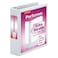 Cardinal Performer 3Ring Binder 2 NonLocking SlantD Rings 540Sheet Capacity ClearVue Presentation Binder Nonstick PVCFree White 17500