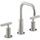 KOHLER Purist K144064BN Widespread Bathroom Sink Faucet with Metal Drain Assembly in Brushed Nickel