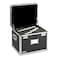 Vaultz Portable File Box  175 x 14 x 125 Inch LegalLetter Size Storage Box with DualCombination Locking for Document Filing and OrganizationBlack