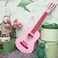 Schoenhut Acoustic Guitar  31 Pink Guitar for Kids with 6 Steel Strings  Learn to Play Pink Guitar  Kids Guitar for Girls with a Pick and Extra String  Toddler Guitar for a 3 year old and up
