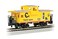 Bachmann Trains  36 WideVision Caboose  CHESSIE Yellow  HO Scale