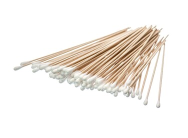 Swab  Cotton Birch Wood 6 5x100 Pcbag