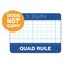 TOPS Cross Section Pad 1 Pad 5 SquaresInch Quadrille Rule Letter Size White 50 SheetsPad 1 Pad 35051