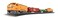 CHALLENGER Ready To Run Electric Train Set  HO Scale
