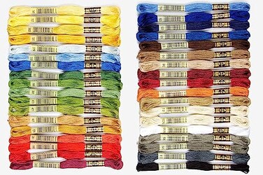 DMC 117F25HDC Embroidery Floss Pack 87yd Home Decor 36Pkg