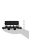 Bachmann Industries Scale Ore Car  SideDump Car  Black  Large G Rolling Stock 1203 Scale