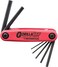 Bondhus 12592 GorillaGrip Set of 7 Hex Foldup Keys sizes 156mm