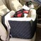 Snoozer Lookout I Dog Car Seat  Dog Car Seats for Small Dogs Small Dog Car Seat Puppy Car Seat Booster Dog Bed for Small  Medium Sized Dogs Up to 25 Lbs  Medium Black