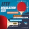 JOOLA AllinOne Indoor Table Tennis Hit Set Bundle Includes 4 RacketsPaddles 8 Balls Carrying Case Multi One Size 59152