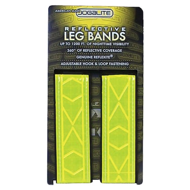 Reflective Band  Made With Genuine Reflexite in America  By Jogalite Pair of Two