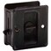 Schlage 991 134 x 214 Privacy Pocket Artisan Sliding Door Lock Aged Bronze
