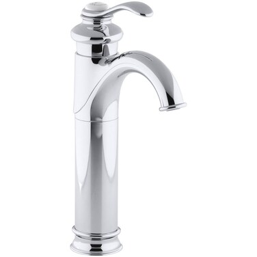 Kohler K12183CP Fairfax Tall Single Control Lavatory Faucet Polished Chrome