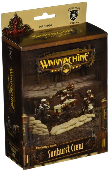 Privateer Press Warmachine Protectorate Deliverer Sunburst Crew Model Kit