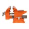 Pony Tools 24545 412in Light Duty Bench Vise with Swivel Base Orange