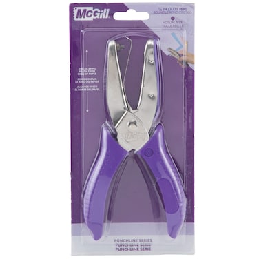 McGill 2 Reach Punchline Hole Punch 18 Inch Round ChromePurple MCG52400C