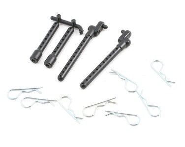 Team Associated 2230 NTC3 Front and Rear Body Mount Posts