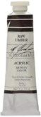M Graham 2Ounce Tube Acrylic Paint Raw Umber