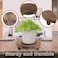 JKLIND 3PCS Wooden Display Riser for DisplayRound Display StandWood Riser Pedestal Stand for Home Decor and OrganizerRustic Brown865