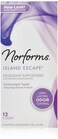 Norforms Island Escape Long Lasting Feminine Deodorant  12 Suppositories