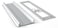 MD Building Products 28472 MD Mail Drop Slot L X 212 in H 10 Silver