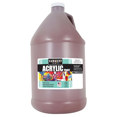 Sargent Art  SAR222788  Brown 64Ounce Acrylic Paint