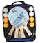 Kettler Advantage Indoor Table Tennis Bundle 4 Player Set 4 RacketsPaddles and 8 Balls
