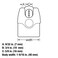 Master Lock 3DEX Shrouded Outdoor Padlock with Key 1 Pack