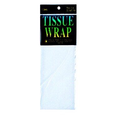 Cindus Tissue Wrap 20 by 20Inch White 10Pkg