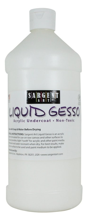 Sargent Art 228803 32Ounce Extra Thick Gesso White