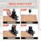 VEVOR Mobile Base 400 lbs Weight Capacity Adjustable from 12 x 12 to Infinity Heavy Duty Universal Mobile Base Stand with Swivel Wheels for Woodworking Equipment Bandsaw Power Tools Machines
