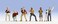 Noch 15571 Photographers 6 H0 Scale Figures