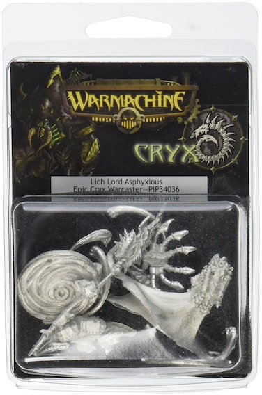 Privateer Press  Warmachine  Cryx Lich Lord Asphyxious Model Kit