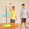 WhamO Mini Frisbee Golf Set 28inch Tall Frisbee Golf Target with 6 Mini Discs Portable Disc Golf Starter Toy Set for Indoor and Outdoor