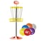 WhamO Mini Frisbee Golf Set 28inch Tall Frisbee Golf Target with 6 Mini Discs Portable Disc Golf Starter Toy Set for Indoor and Outdoor